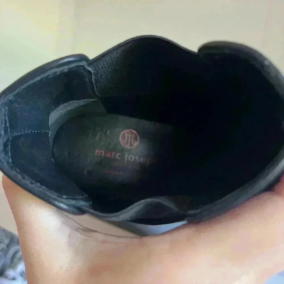 Marc Joseph Ave of Americas Bootie Chelsea Black Womens  Sz. 9.5 NEW - Picture 6 of 8